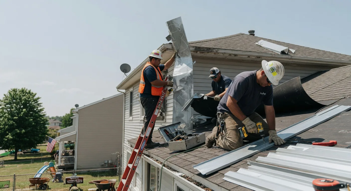 Storm Damage Metal Roof Repair in Copalis Crossing, WA